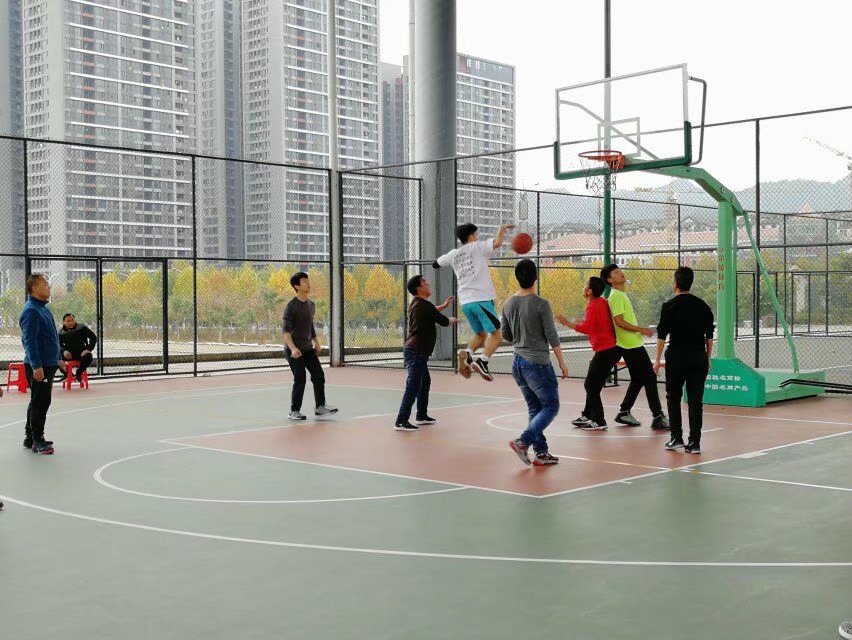 国培2017学员与化学学院篮球友谊赛
